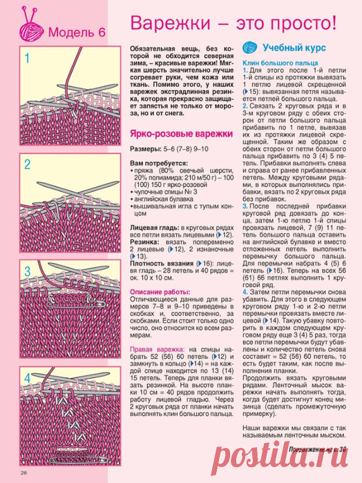 Сабрина 2/2017. Учебник по вязанию.