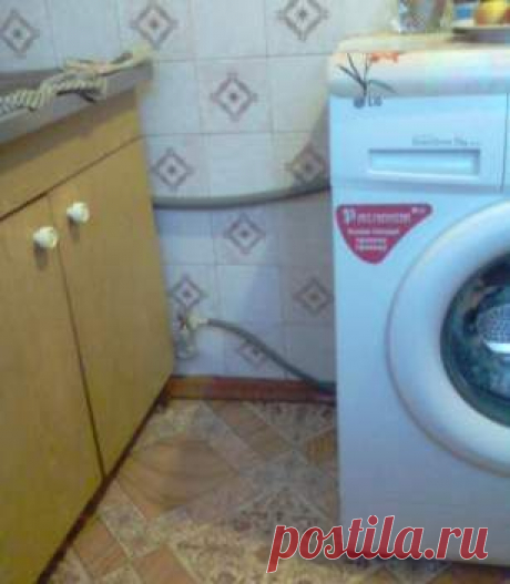 Установка стиральной машины автомат и подключение ее к водопроводу