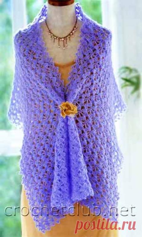 Красивый палантин