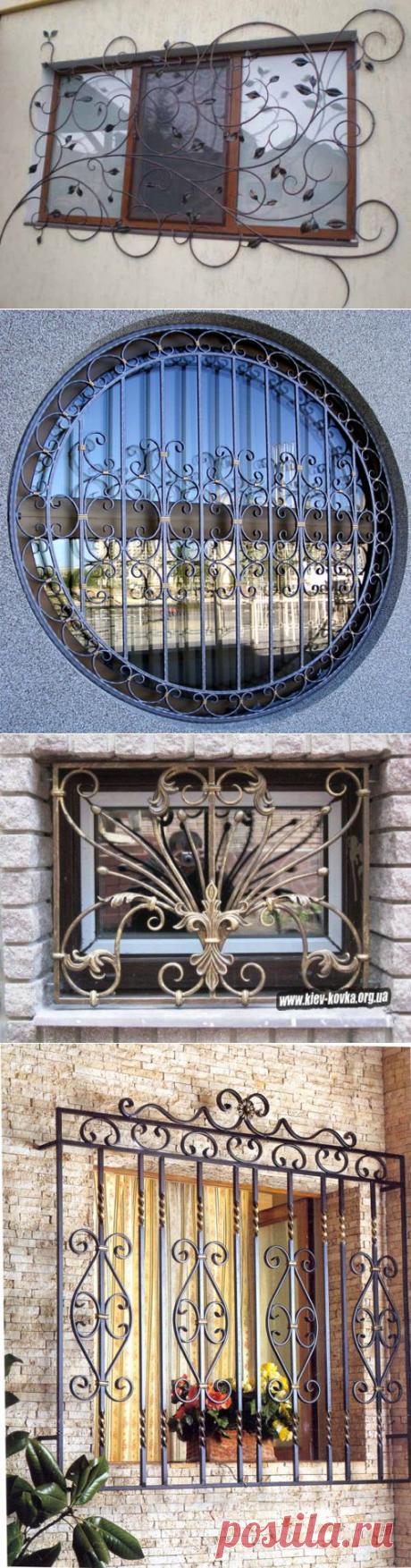 Кованые решетки на окна – оригинальность и элегантность | Квартирный вопрос