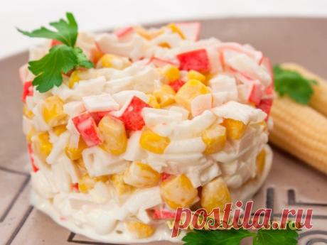 Салат с кукурузой