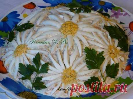 Салат &quot;Ромашковое поле&quot;