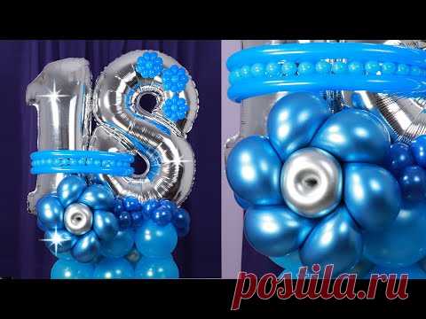 BOUQUET DE GLOBOS - como hacer un bouquet de globos - bouquet de globos cumpleaños - Gustavo gg