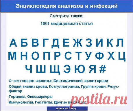 РАСШИФРОВКА АНАЛИЗОВ | Записи в рубрике РАСШИФРОВКА АНАЛИЗОВ | ОТКРЫТОЕ СООБЩЕСТВО