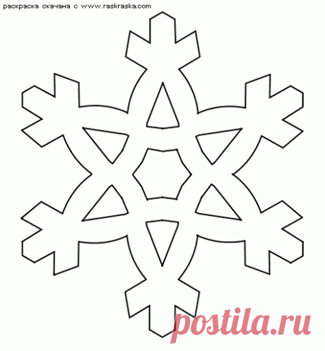 Moose-tax Раскраска Красивая раскраска снежинки для детей...