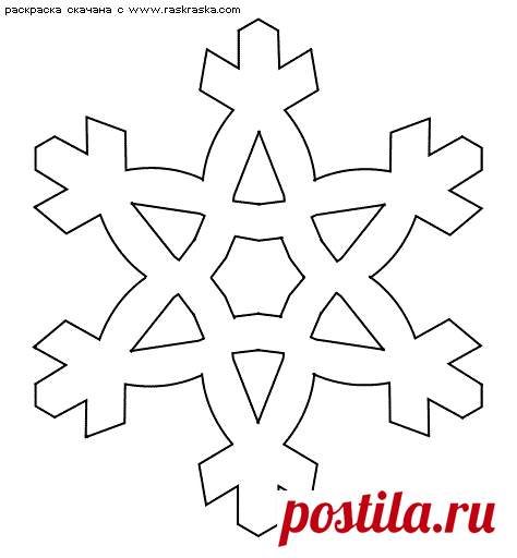 Moose-tax Раскраска Красивая раскраска снежинки для детей...