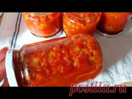 Томатный Соус Шакшука (менемен) для зимней и вкусной яичницы или других блюд! Быстро и практично!