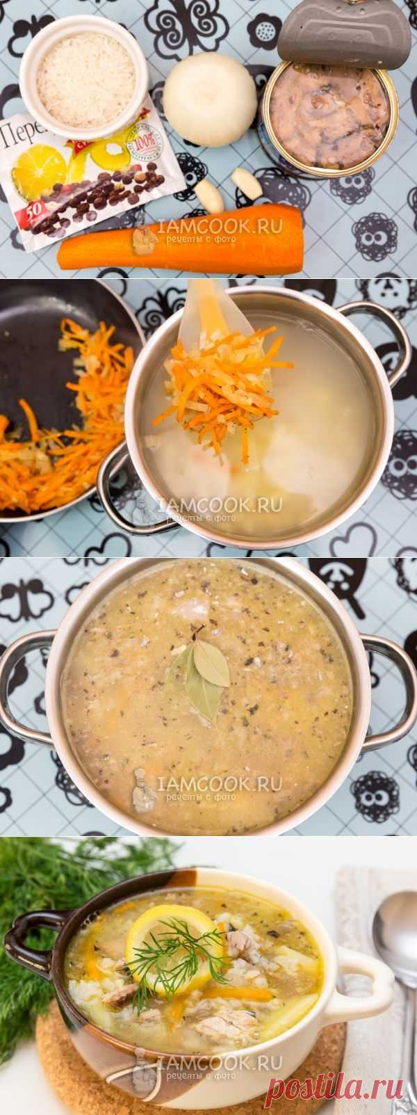 Суп с рисом и сайрой, рецепт с фото. Как приготовить суп с консервированной сайрой и рисом?