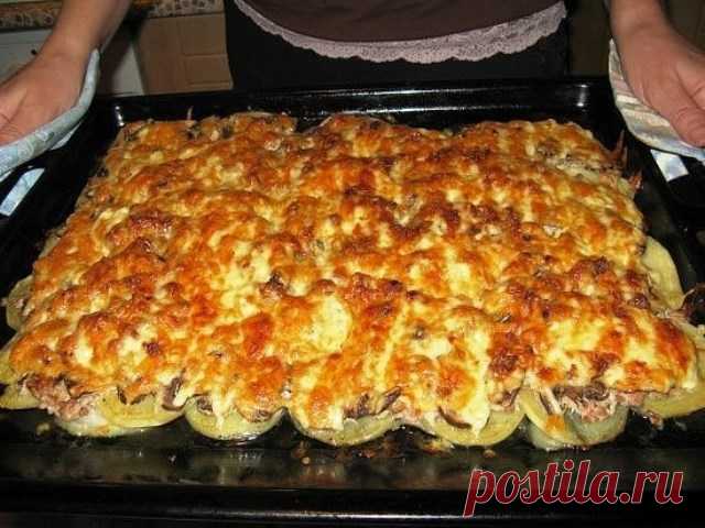 Шикарное блюдо, которое затмит любые блюда из фарша! Рецепт — настоящее объедение! — Сад Заготовка