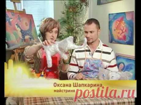 МК &quot;Слоники из целлофана&quot;.