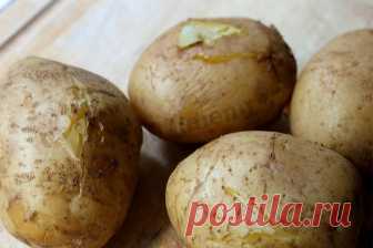 Картошка в мундире в микроволновке рецепт с фото и видео - 1000.menu