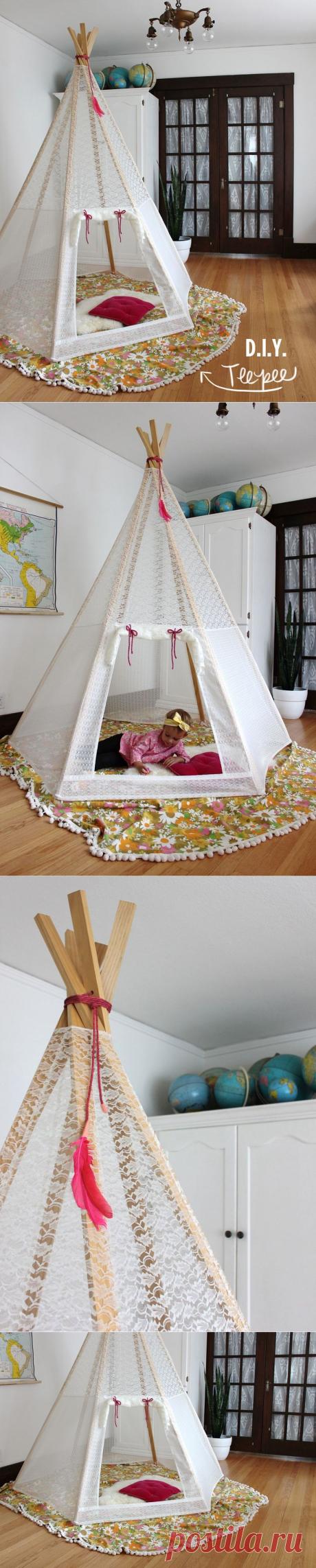 Уют, чистота, комфорт и креатив!: Как сделать летнюю палатку своими руками