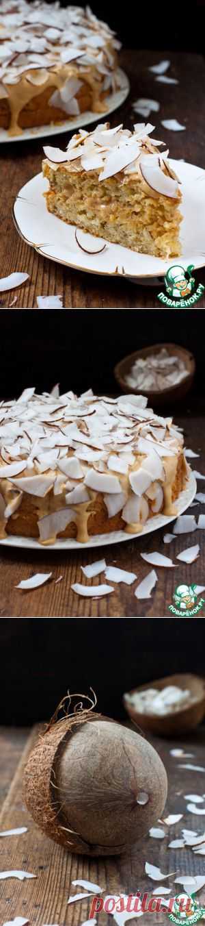 Кокосовый шифоновый бисквит - кулинарный рецепт