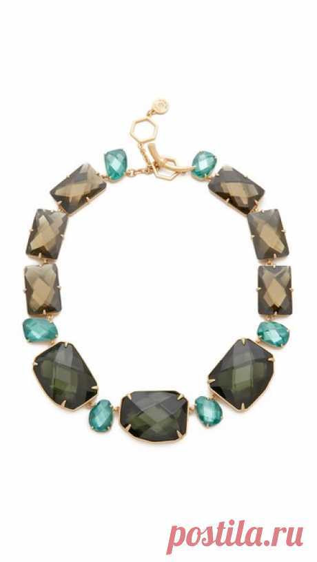 Tory Burch Крупное колье с камнями | SHOPBOP