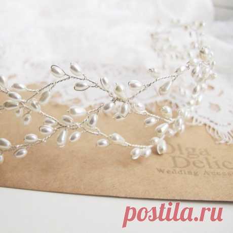 Веночек #olgadelice невесты Инны, который уже совсем скоро дополнит ее образ и, надеюсь, будет отличными компаньоном платью от @bluebells_dress
