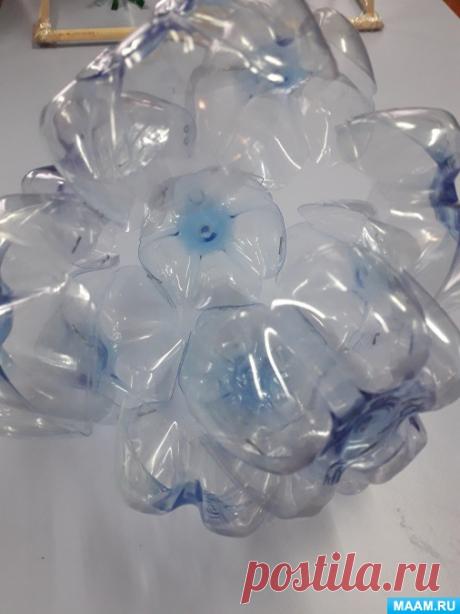 Мастер-класс «Новогодний шар» из пластиковых бутылок. Воспитателям детских садов, школьным учителям и педагогам - Маам.ру