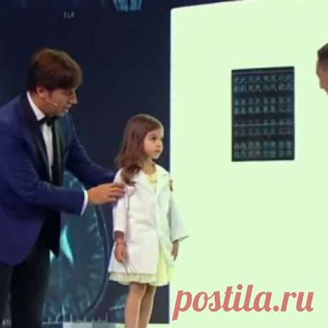 Эта 5-летняя девочка даст фору любому врачу! Её знания поразили миллионы телезрителей!