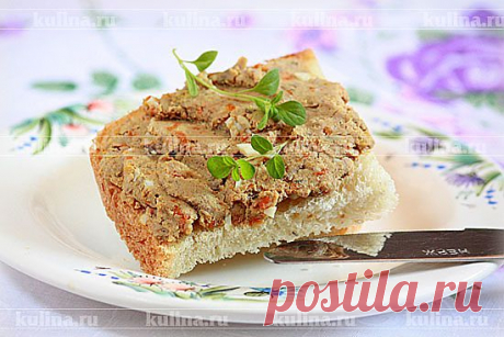 Паштет сельский из куриной печени и яиц – рецепт приготовления с фото от Kulina.Ru