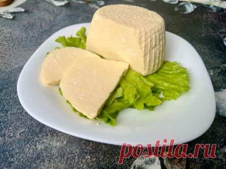Простой в приготовлении, но очень вкусный домашний сыр. Посчитала КБЖУ | ХУДЕЕМ ВКУСНО! | Яндекс Дзен