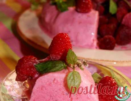 Десерт-мороженое из малины и красной смородины – кулинарный рецепт