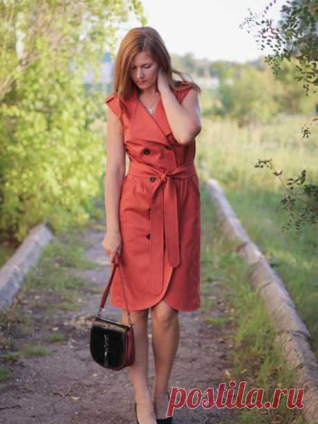 Почти ТрЕнЧкОт / Леночк_а / 30.08.2018 / Фотофорум на BurdaStyle.ru. Burda 4/2018. Выкройка: 104.