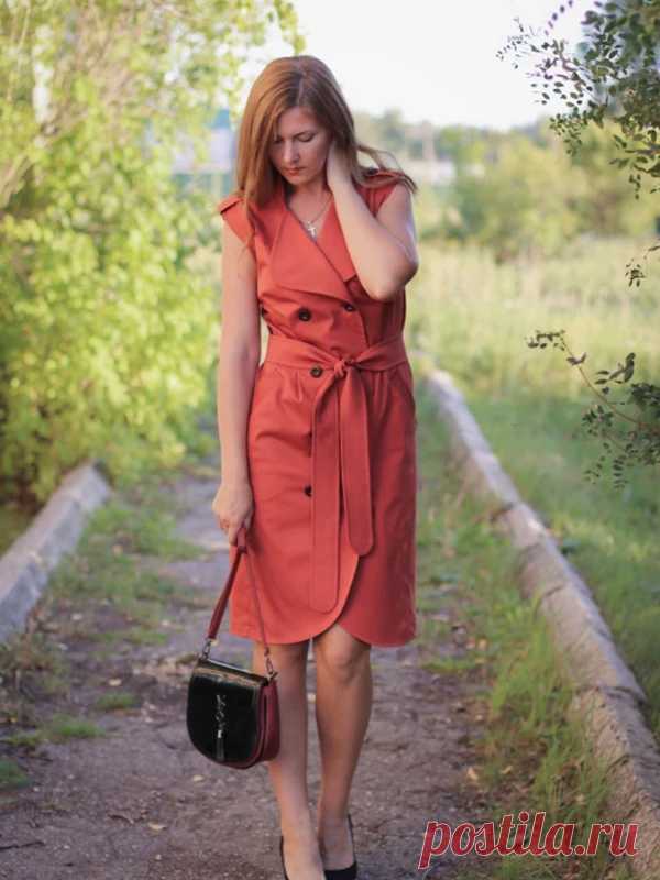 Почти ТрЕнЧкОт / Леночк_а / 30.08.2018 / Фотофорум на BurdaStyle.ru. Burda 4/2018. Выкройка: 104.