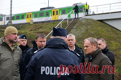 Польша обвинила украинцев во взрыве железной дороги