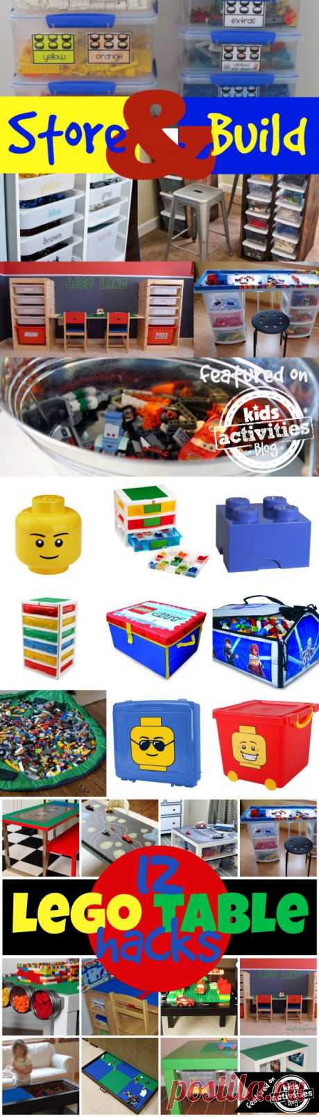 37 Genius LEGO Organization Ideas - Kids Activities Blog