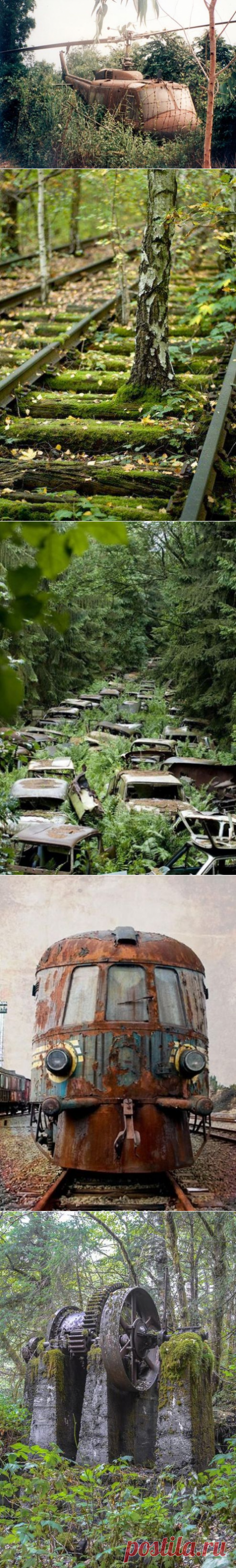 Любопытные фото заброшенных мест