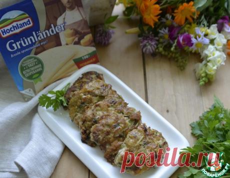 Куриные котлеты с цуккини и сыром