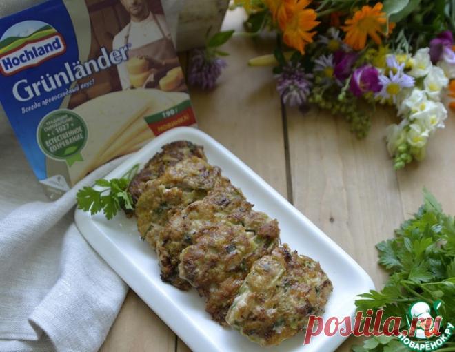 Куриные котлеты с цуккини и сыром
