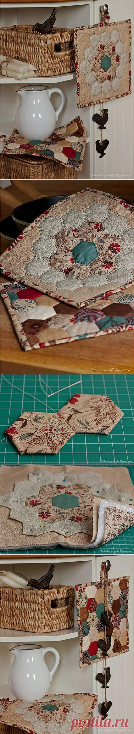 Прихватки без швейной машины - Мастер-класс