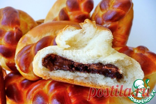 Булочки сдобные-новая формовка – кулинарный рецепт