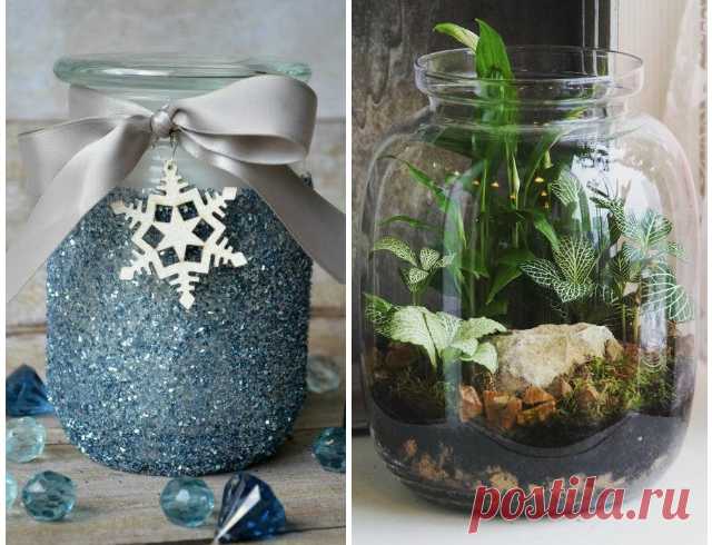 Как декорировать стеклянную банку: идеи декора кухонной банки