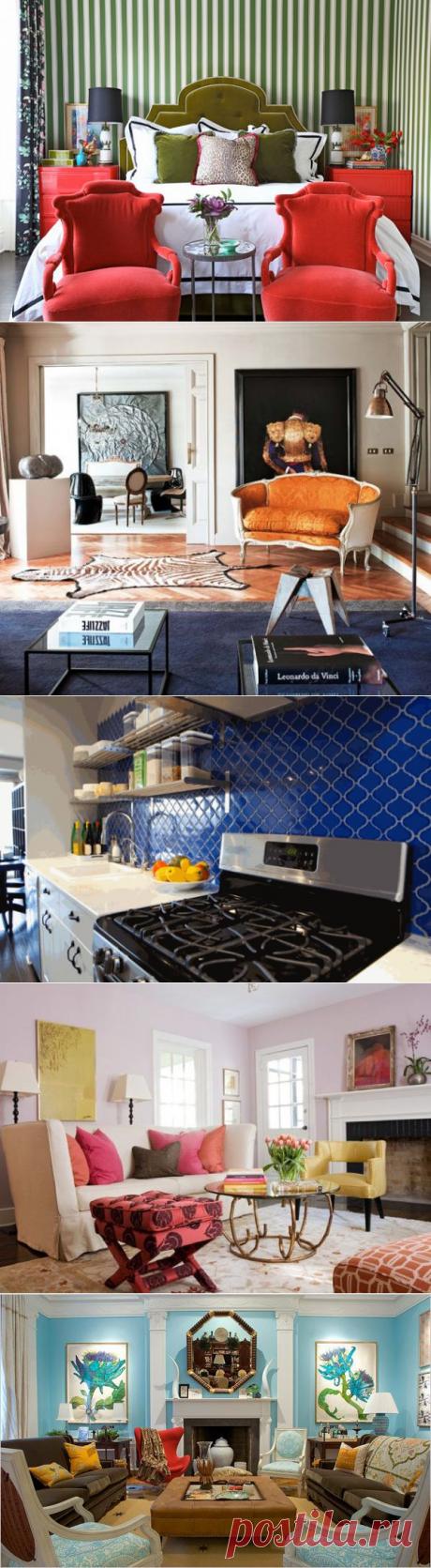 (+1) сообщ - Стиль эклектика в интерьере | МОЯ КВАРТИРА