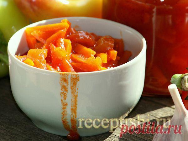 Лечо с кабачком и томатной пастой | Кулинарные рецепты с фото на Рецептыши.ру