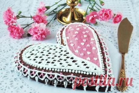 Пирог Валентинка рецепт с фото, как приготовить на Webspoon.ru
