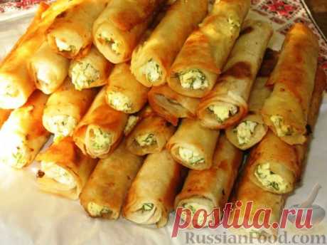 Закуски из лаваша - 50 рецептов с фото