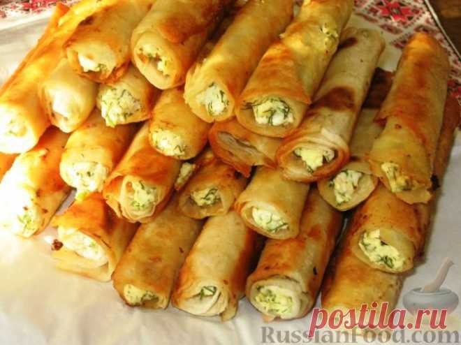 Закуски из лаваша - 50 рецептов с фото