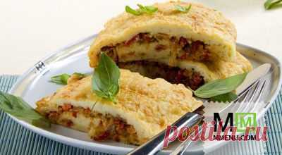 Картофельный рулет с овощной начинкой - кулинарный рецепт. Миллион Меню