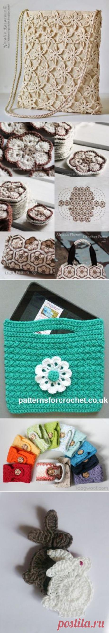 Крючок. Идеи и воплощение. / Вязание крючком / Вязаные крючком аксессуары