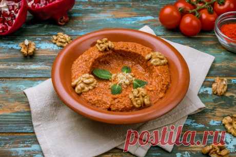 Самая вкусная Мухаммара - рецепт приготовления