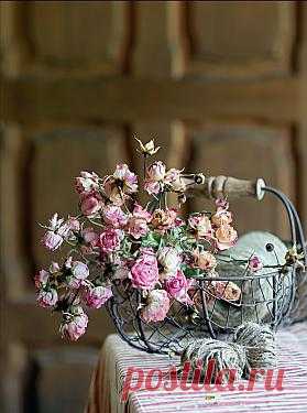 Как высушить букет.