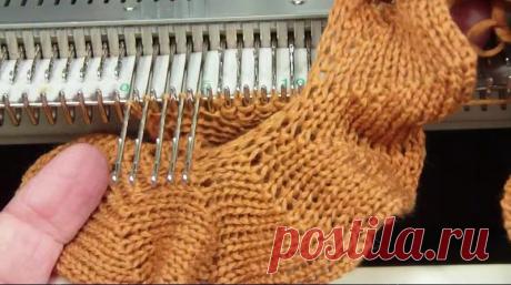 Вариант отделки трикотажа: оборка, рюшь. МК..