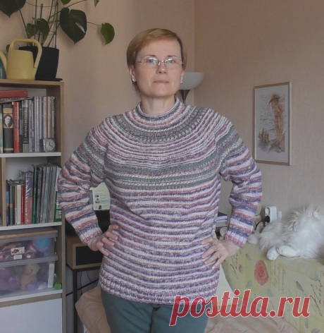 Вязание спицами. 100% хлопок