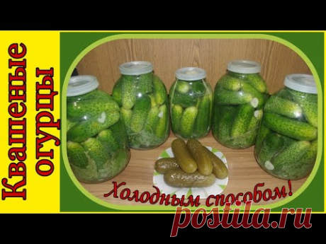 Квашеные огурцы холодным способом на зиму – кулинарный рецепт