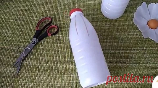 Как сделать ЦВЕТЫ из пластиковых бутылок