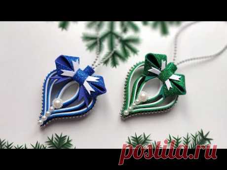 DIY 🎀 ИГРУШКИ НА ЁЛКУ своими руками | Christmas decoration | Christmas tree toys