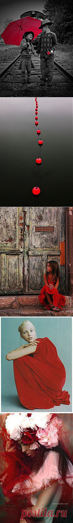 red color splash | Windows to the Soul