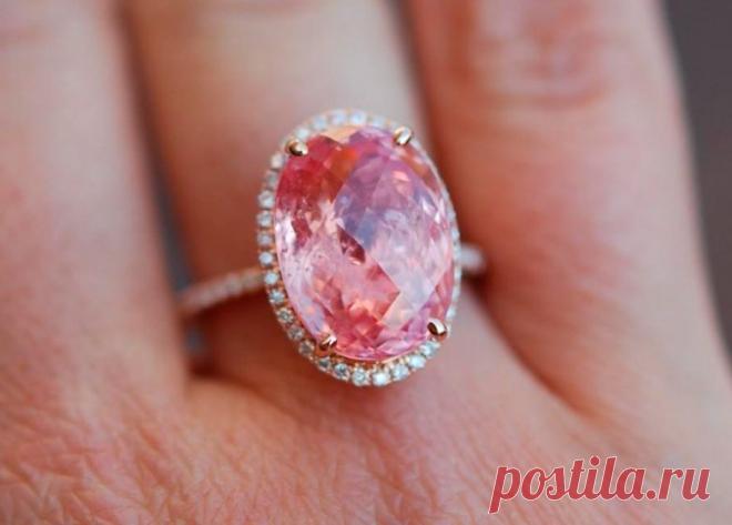 Магические свойства сапфира Падпараджа / Все для женщины